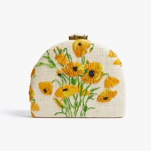 Pamela Munson Clutch in Joni Chintz Yellow